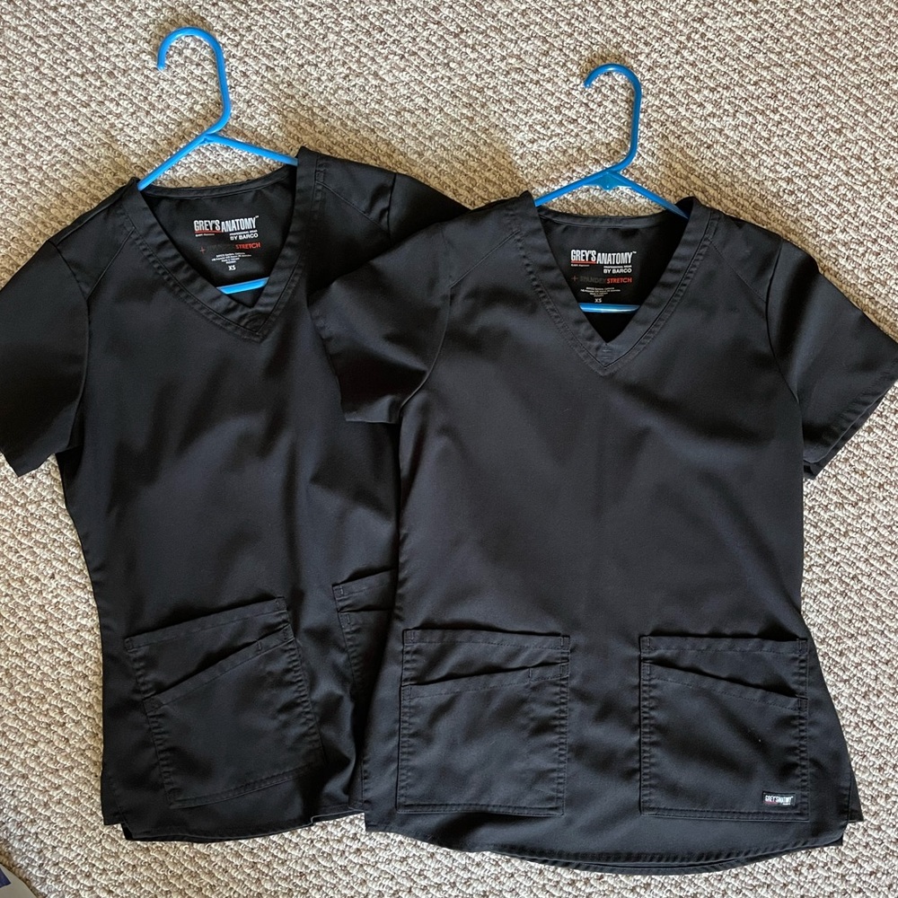 Grey’s Anatomy Spandex Stretch scrub tops